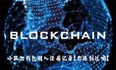 小狐狸钱包转入没有记录？你遇到过吗？
